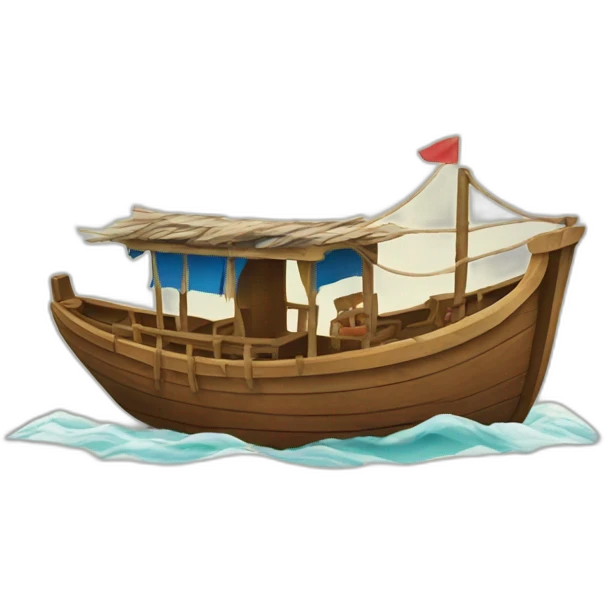 Philippines traveling boat emoji