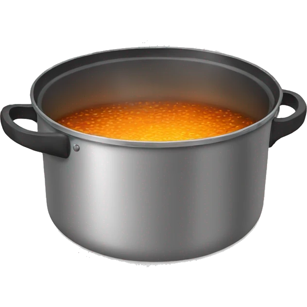 Pot boiling emoji