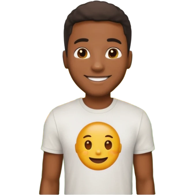 black guy in fields emoji emoji
