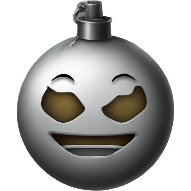 Old bomb smiley emoji