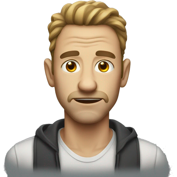 Ugly man emoji