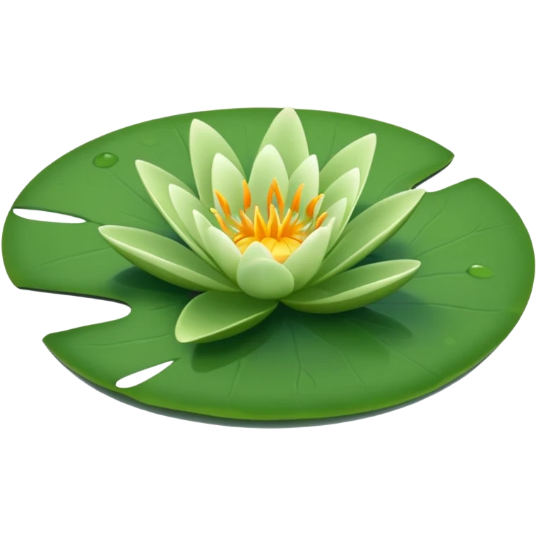 Lily pad only emoji