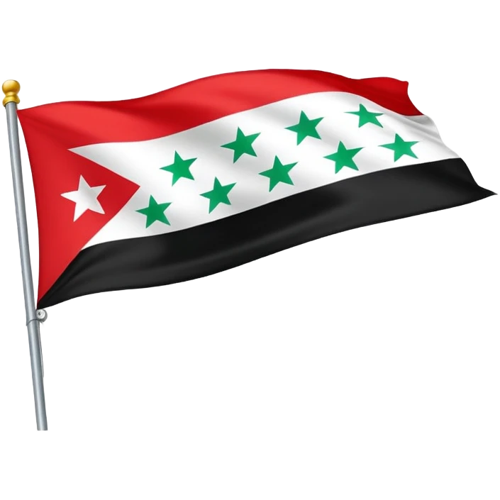 Syria revolution flag emoji