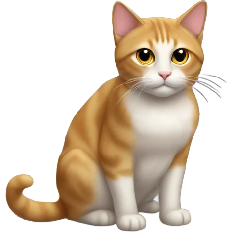 cat in egypt pyramid emoji