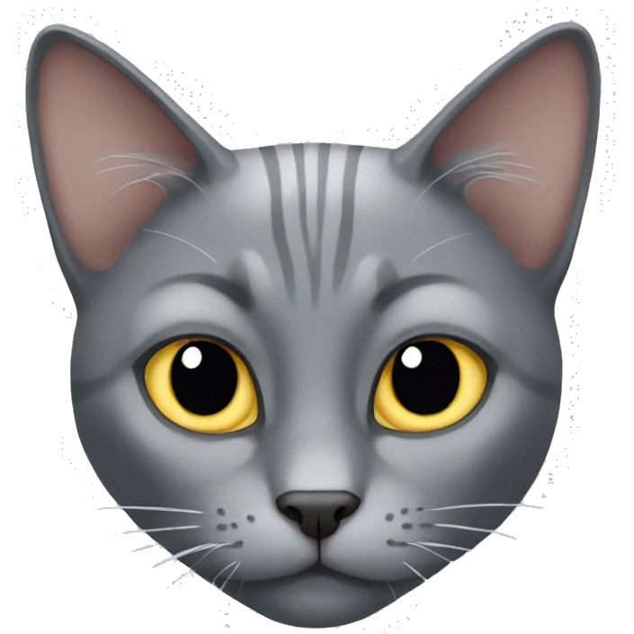 grey cat emoji