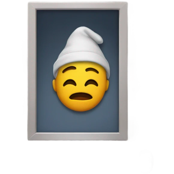 frame around the door in the show friends emoji