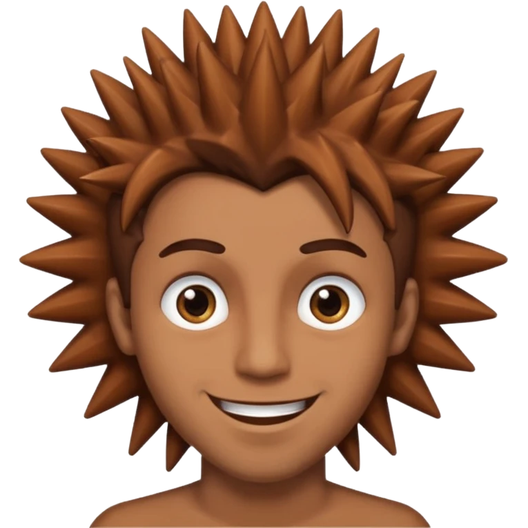 Color de piel moreno los ojos ke sean de estrella riéndose y pelo café hombre  el pelo asialado🤩😁 emoji