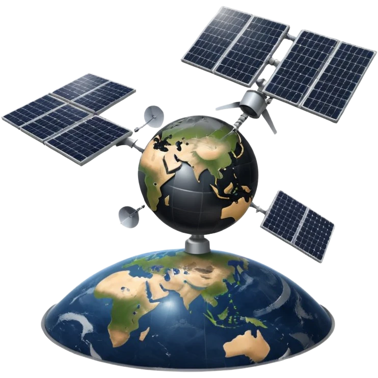 GPS-satellite system emoji
