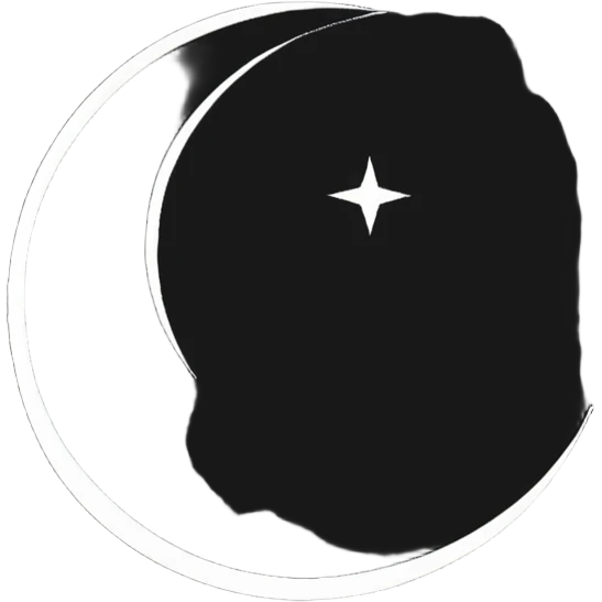 Islamic star and crescent symbol emoji