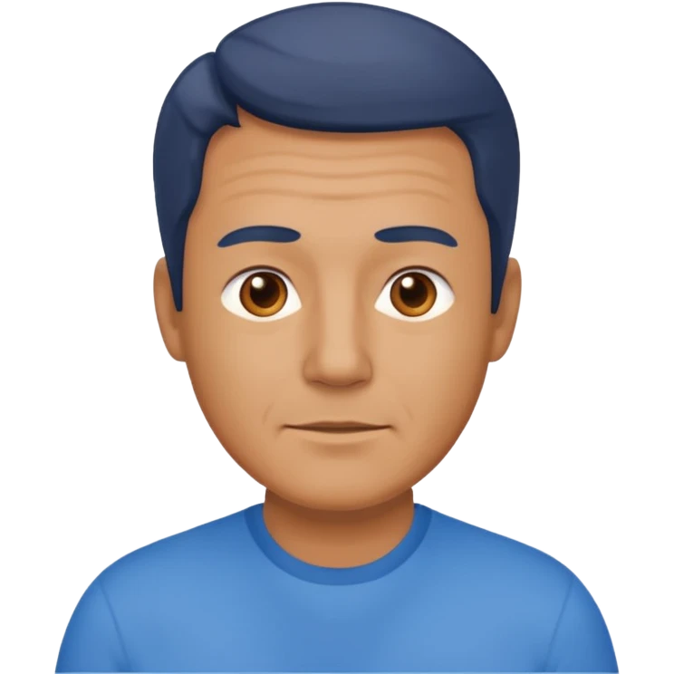 hombre de mediana edad emoji