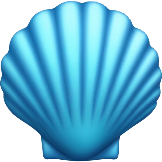 Shell blue emoji