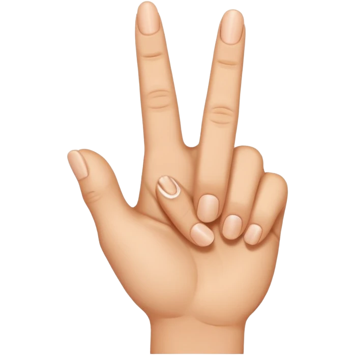  Can you do the Oke or perfect sign but than with de middle vinger.  emoji
