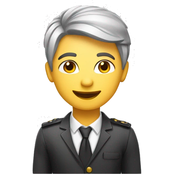 Gender neutral to represent inclusiveness.
Professional and modern outfit.
Friendly and welcoming traits.
Smiling and welcoming to reflect friendliness and personalized support.
 emoji