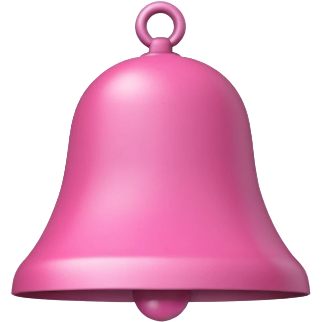 bell pink emoji