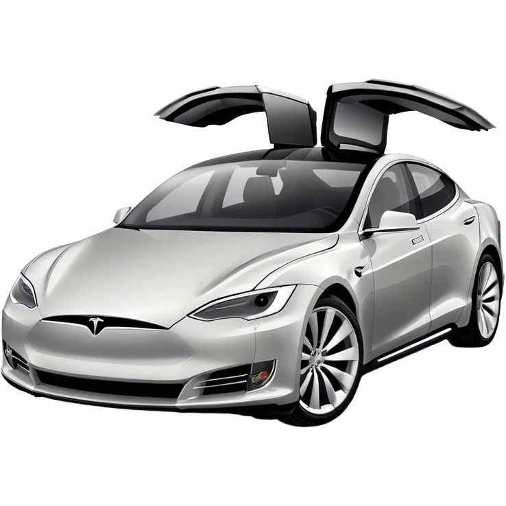 Tesla model s emoji