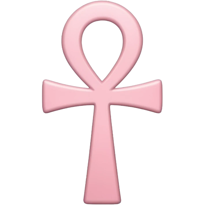 pastle pink anhk emoji emoji