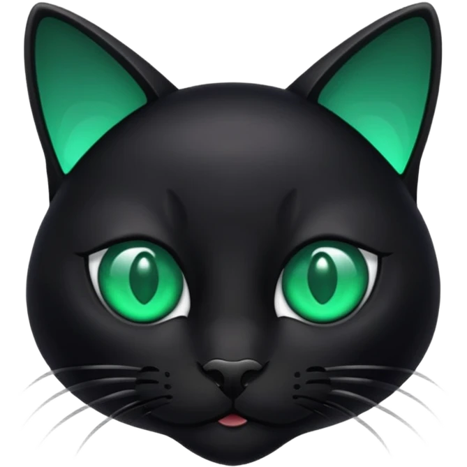 Black cat emoji