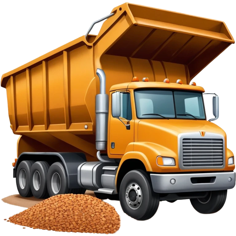 18 Wheeler dumping emoji
