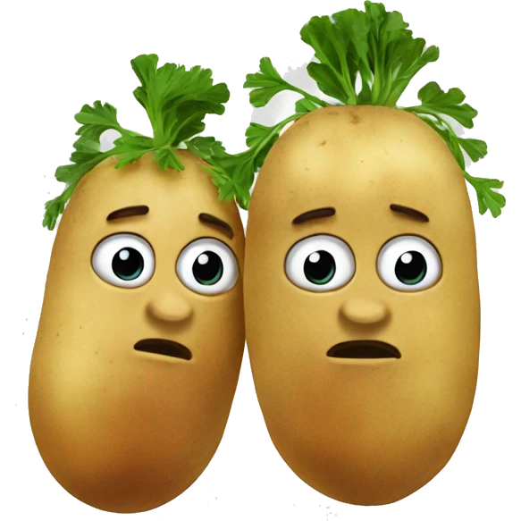 two potato marry emoji