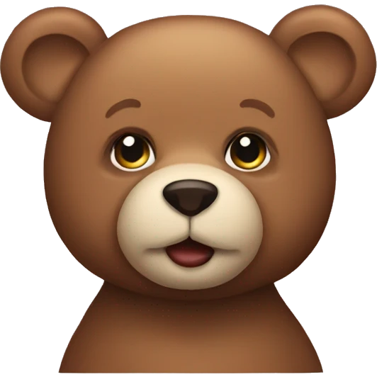 Teddy bear emoji