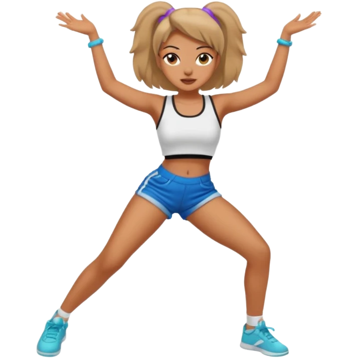 Girl twerking  emoji