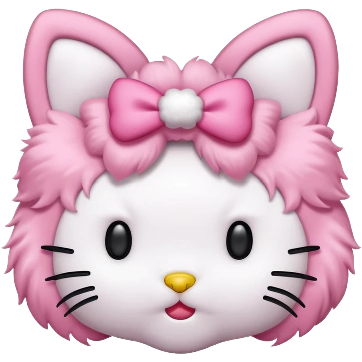 Hello kitty ears emoji