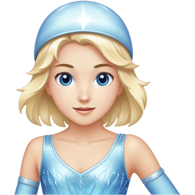 Ice skater emoji