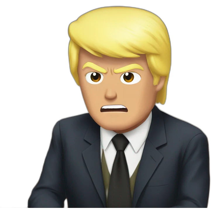 Donald Trump attack on Titan emoji