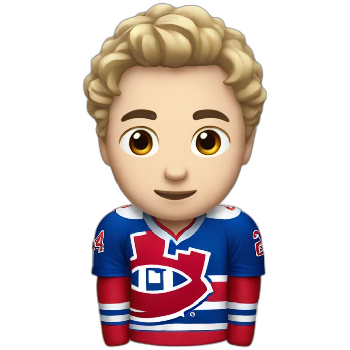 Nick suzuki hockey player for the montreal canadien emoji