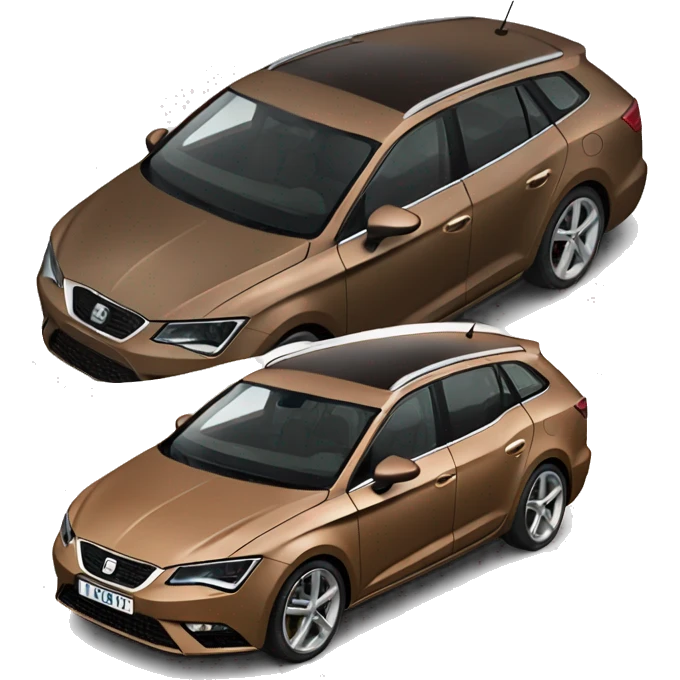 Brown seat leon kombi emoji