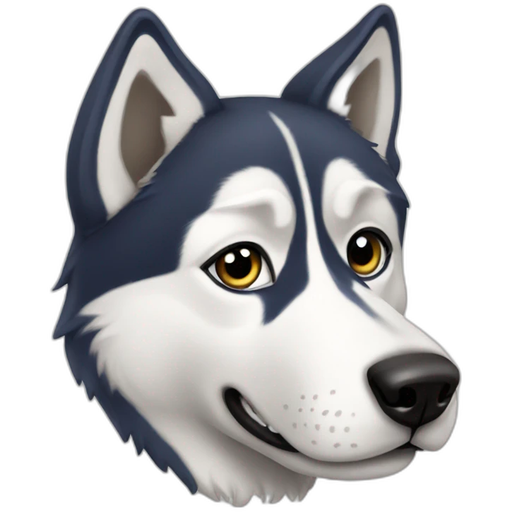 husky blanco emoji