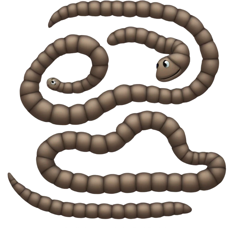 worm emoji