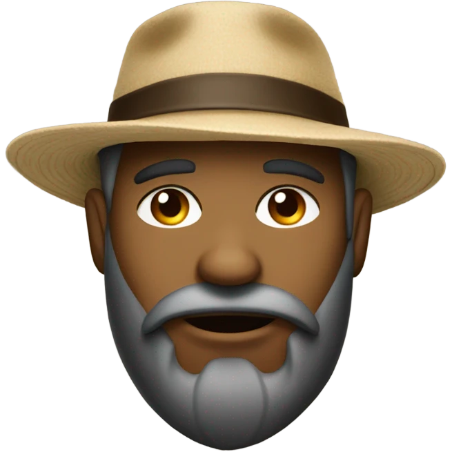 Don’t wearing a hat emoji