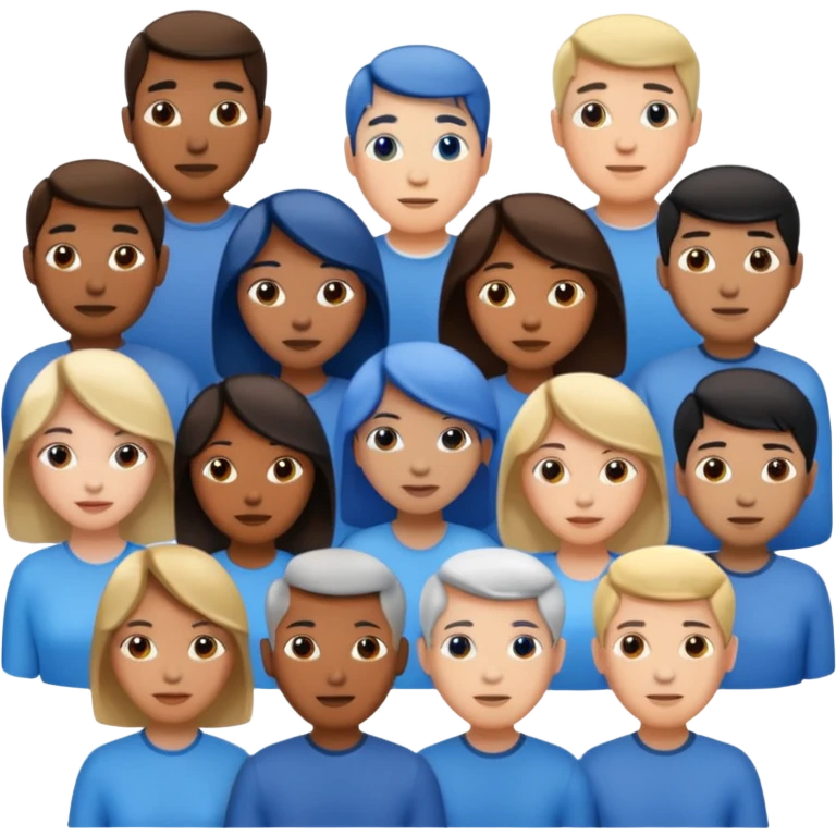 Tiktok mavi tim emoji