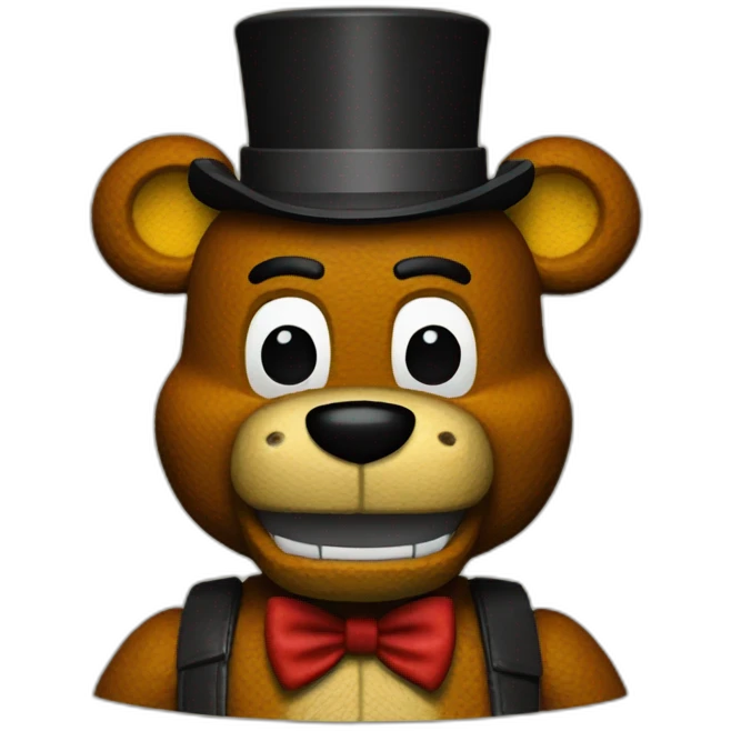 Freddy Fazbear animatronic emoji