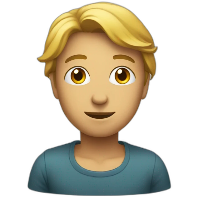 Personne qui regarde mal emoji