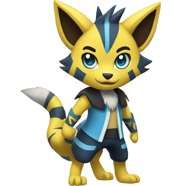 Zeraora full body emoji