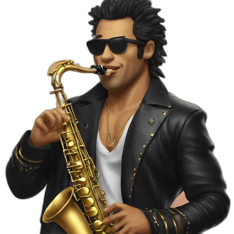 sexy sax man from the lost boys emoji