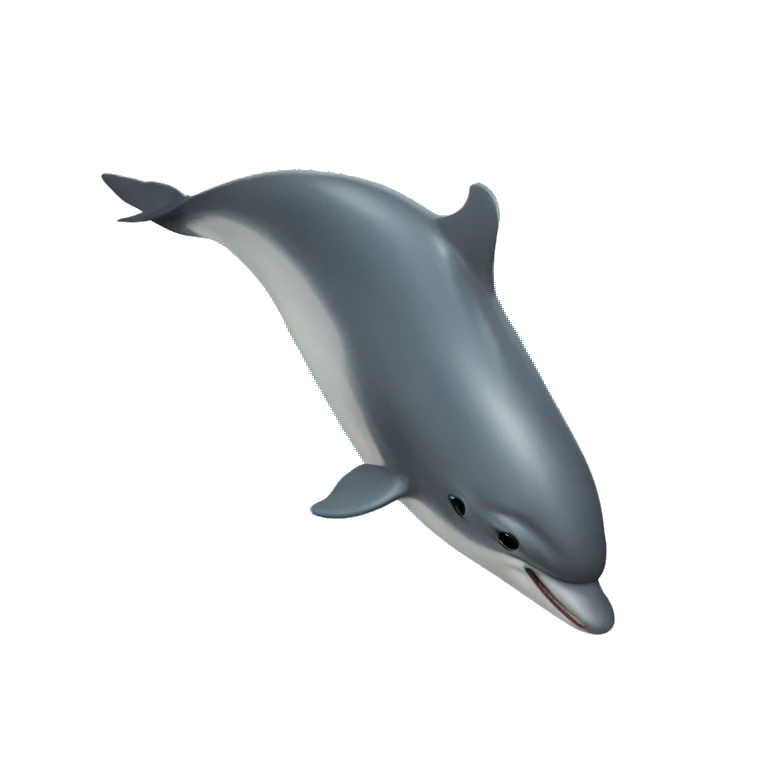 Delfin surfeando emoji