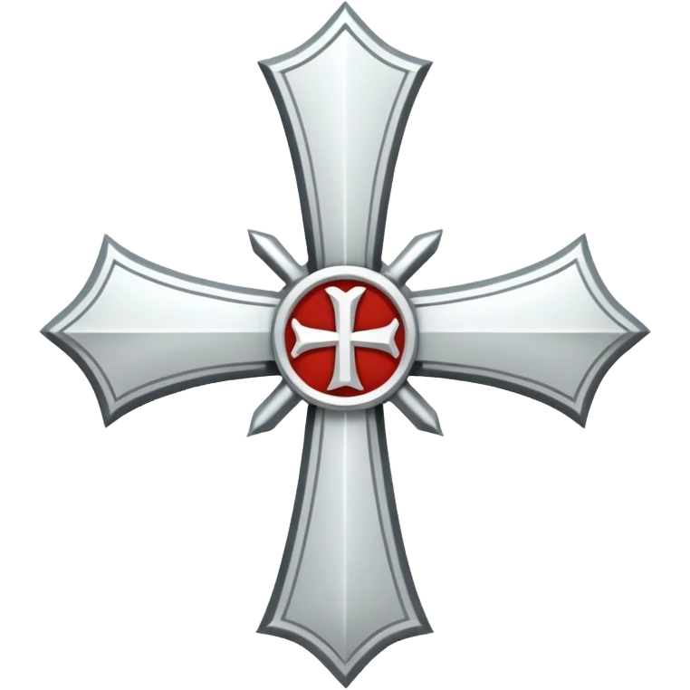 Templar cross emoji