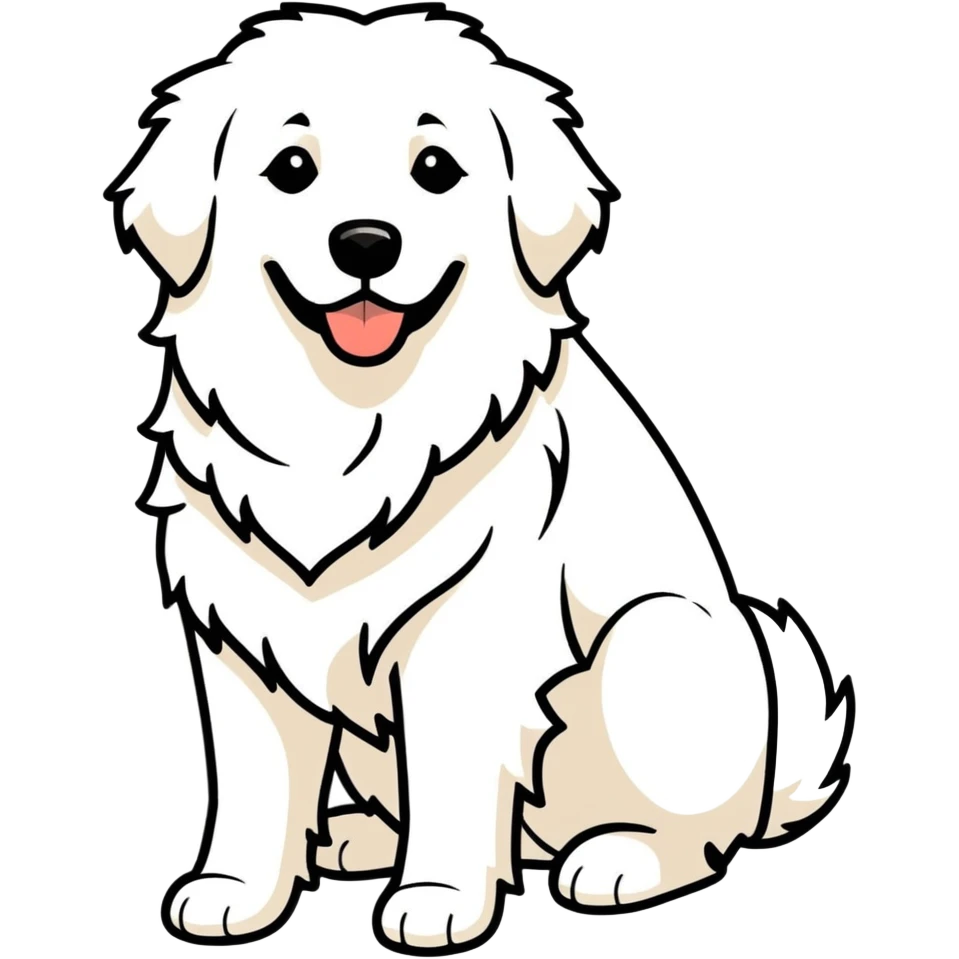 Great Pyrenees  emoji