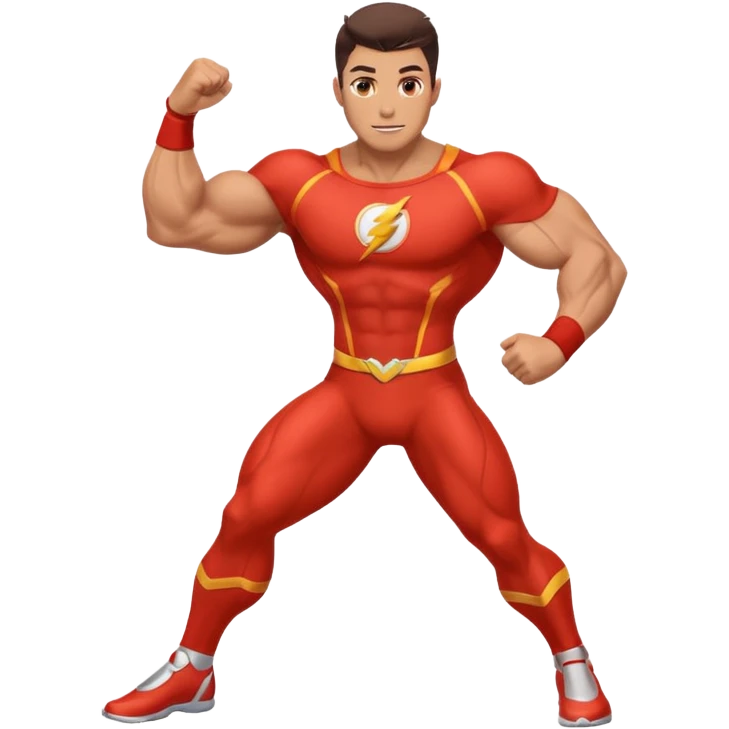 Speedster hero emoji