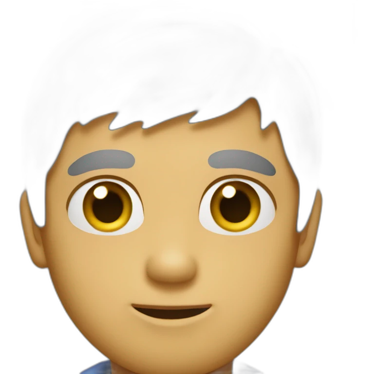 Homme brat ouvert emoji