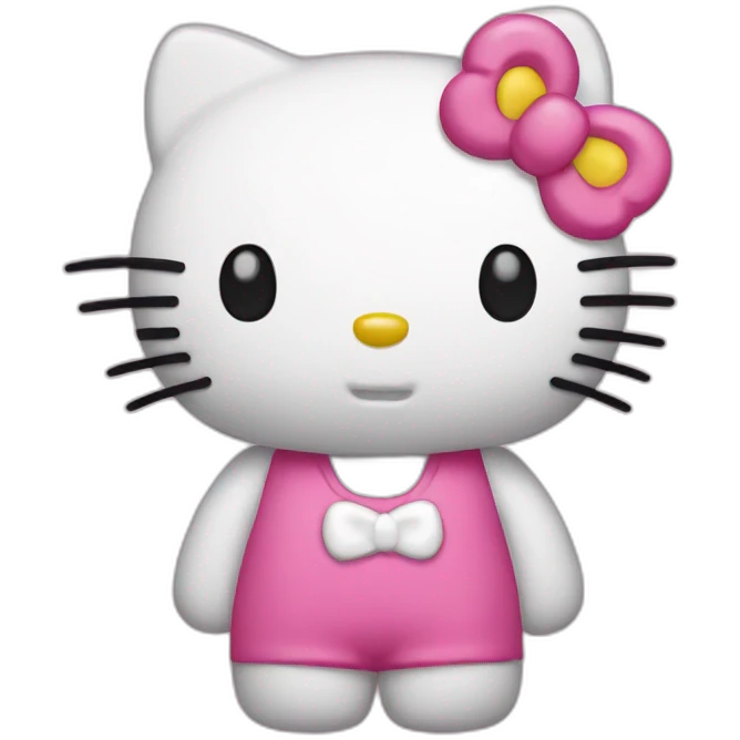 Hello kitty emoji