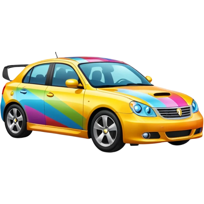 Car wrap emoji