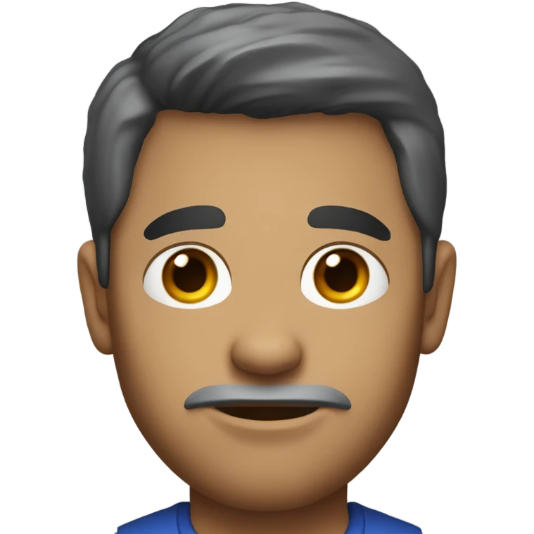 40 year old gamer, dark complexion, dark hair with gray in it emoji