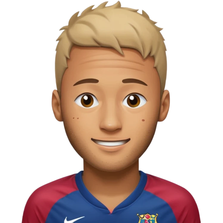 Neymar Con un ojo cerrado cerrado emoji