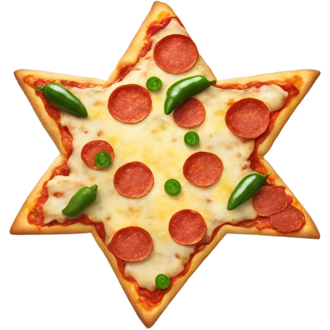 Star pizza emoji