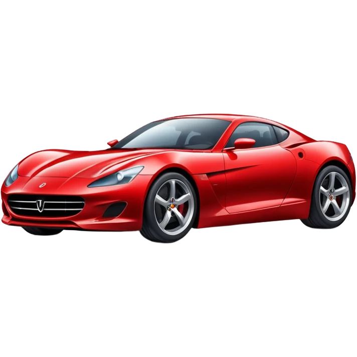sleek sports car emoji