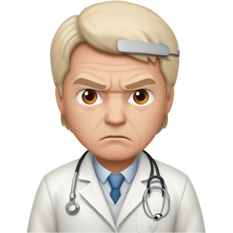 very angry doctor emoji